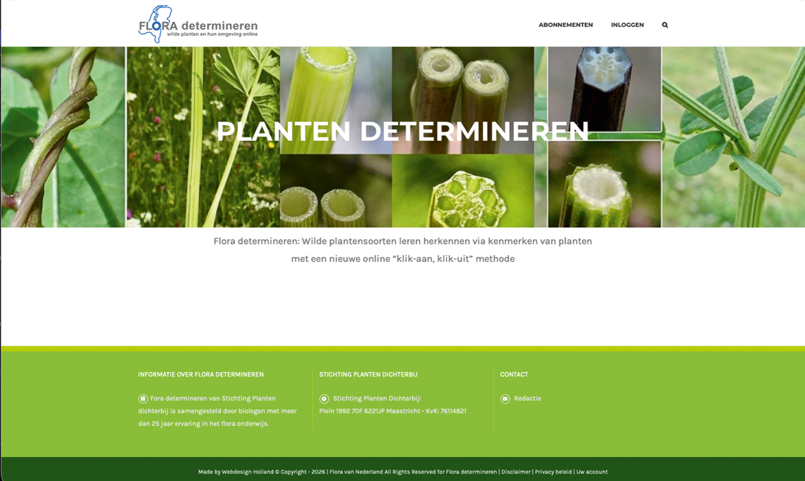 Floradetermineren by Wbdesign Holland