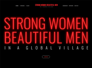 Website Strong Women Beautiful Man by Webdesign Holland