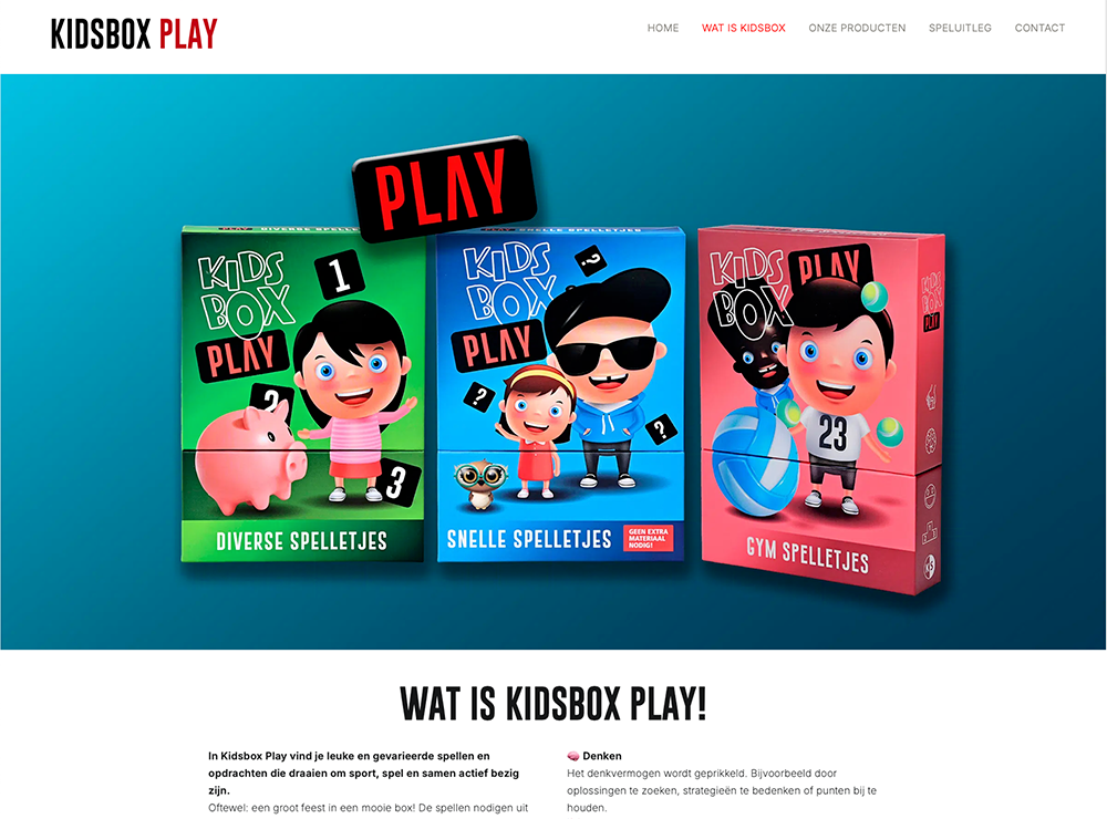 website-kidsboxplay by webdesign holland - Webdesign Maastricht – Responsive en SEO-proof websites op maat